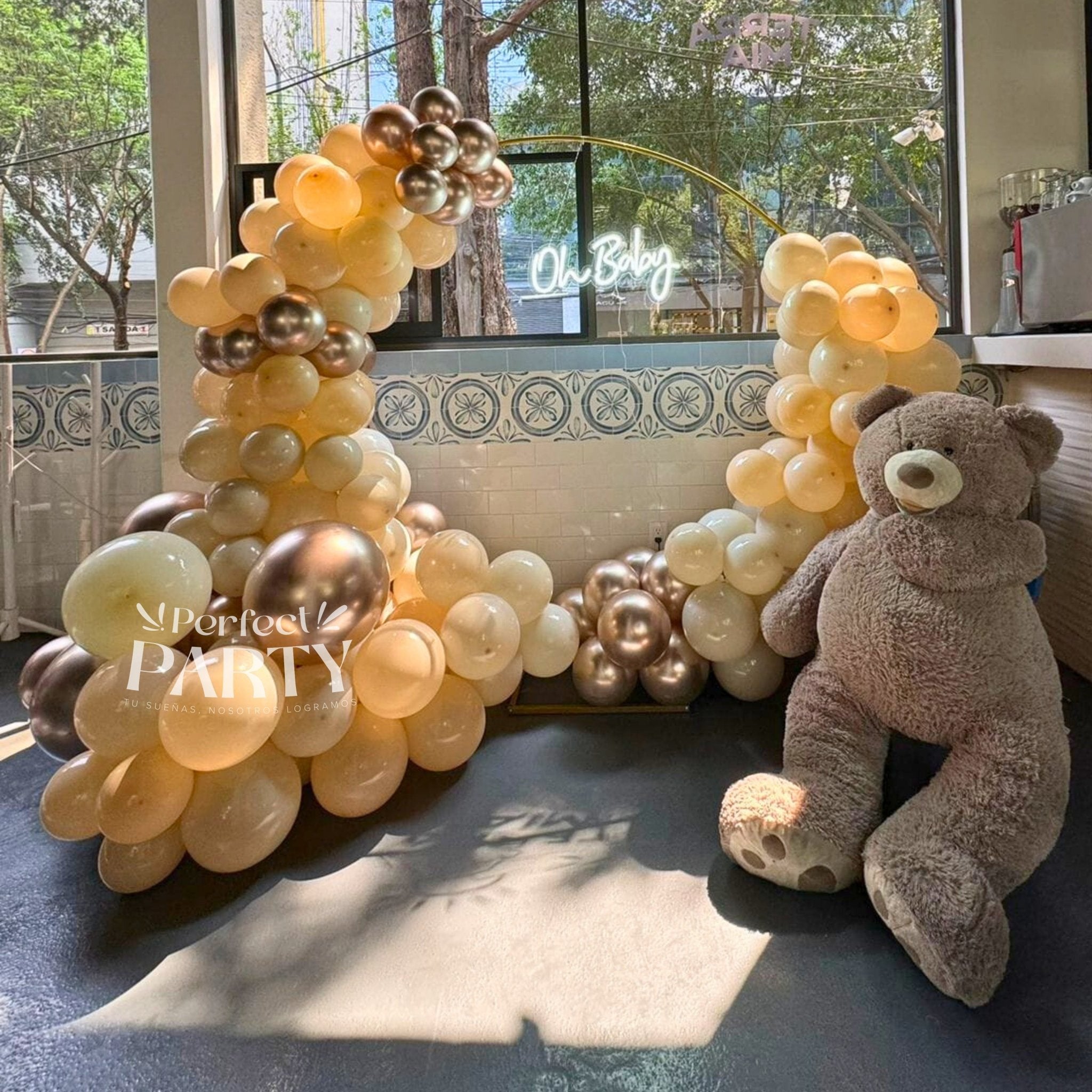 Decoración con globos | Aro de globos - Perfect Party